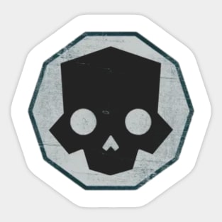 Helldivers head Sticker